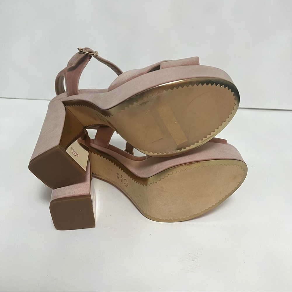 Tory Burch Loretta Velvet Platform Sandal - New In Box- Size 9.5 - Reemoly - Picture 14 of 16